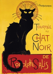 Puslespil Kabaret Le Chat noir - plakat 1000 stykker
