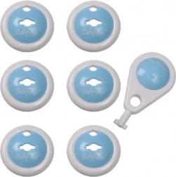 Stikdåsesikringer BABY ONO, 6 stk., hvide