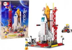 Rumstation Byggeklodser Rumraketskib 521 dele.