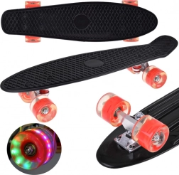 Fiszka LED skateboard med oplyste hjul til skatepark