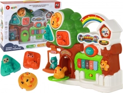 Klaverkoncert Sæt Skovdyr Læringspanel