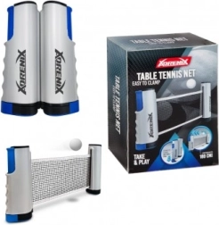 Udtrækkeligt bordtennisnet med plastikgreb