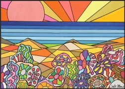 Puslespil Stenblomster på Hawaii 1000 brikker