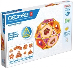 Geomag Classic Panels magnetisk byggesæt 200 dele