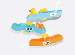 Vandbane til badekar med sugekopper