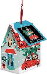 Galison Julebil puslespil 130 brikker