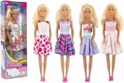 Plast mode-dukke 30 cm i æske (5 stilarter)