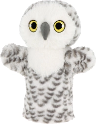 Keel Toys SE3077-7 Keeleco Ugle - øko plysbamse hånddukke 27 cm