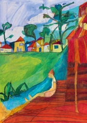 Puslespil Daily Life: Ved floden 1000 brikker