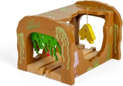 bigjigs rail træ tunnel – monstre