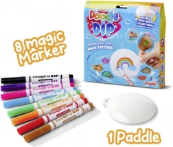 Kreative vandtatoveringer Doodle o Dip