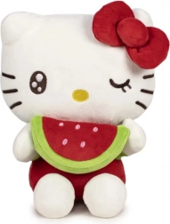 Hello Kitty plysbamse vandmelon 20 cm