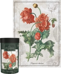 Puzzle Botanic: kornvalmue 1000 brikker