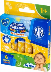 ASTRA vokspasteller jumbo 6 stk