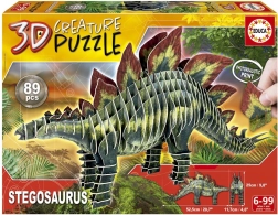 3D-puslespil Stegosaurus