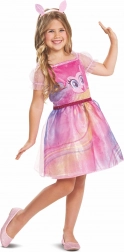 Pinkie Pie-kostume fra My Little Pony til børn 7-8 år