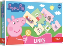 Peppa Gris puslespil med 14 par