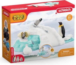 Wild Life figursæt Sjov pingvinfamilie