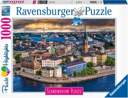 Ravensburger puslespil Stockholm 1000 brikker