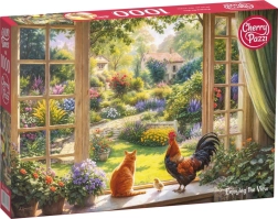 Puslespil udsigt 1000 brikker CHERRY PAZZI