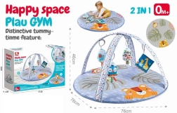 Dobbelt­sideret skumlege­måtte 2-i-1 dyr og by 150 × 180 × 1,5 cm