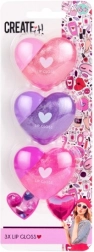 Læbepomade med glans i hjerteform Creat it