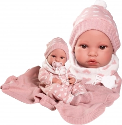 Erika - Realistisk Dukke Baby med Helvinylkrop 42 cm