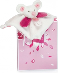 Gavesæt - plys krammetæppe til baby 20 cm