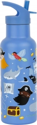 Rustfri stål drikkeflaske Pirater 500 ml