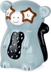 Keramisk sparebøsse abe