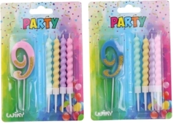 Festslys nummer 9 med ekstra lys