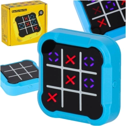 Lommepil Tic Tac Toe i blå farve