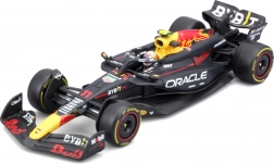 Bburago 1:43 Formel F1 RED BULL RACING RB20 2024 med kører og vitrine