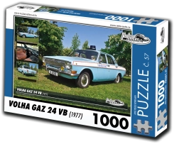 Puslespil RETRO-AUTA Volga Gaz 24 VB 1000 brikker