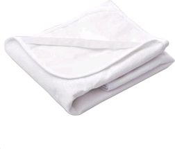 Frotté vandtæt underlag New Baby 140 × 70 cm hvid