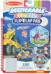 Paw Patrol genanvendelig klistermærke flip-flap blok – Ultimativ mission