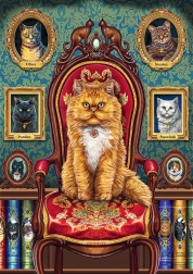 Trefl Puzzle Premium Plus Magic Collection: Kočkománie 1000 brikker