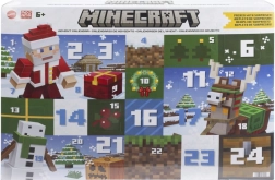 minecraft julekalender 2024 med figurer og tilbehør