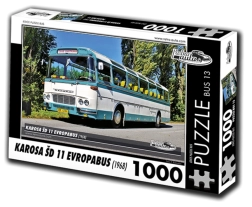 Puslespil Retro-Biler BUS Karosa ŠD 11 Evropabus 1000 brikker