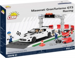 byggesæt maserati gran turismo gt3 racing – startfelt og paddock fra cobi (1:35)