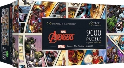 Puslespil 9000 brikker Marvel På Tværs af Tegneserieuniverset