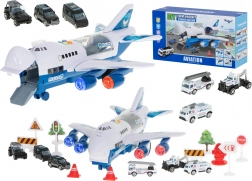 Politi fly med 6 biler