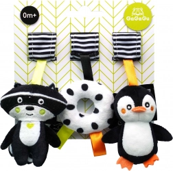 Hængende plyslegetøj vaskebjørn GaGaGu