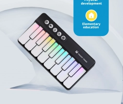 Mini klaver i sort til børn