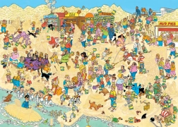 Puslespil Sandfigurer 1000 brikker af Jan van Haasteren