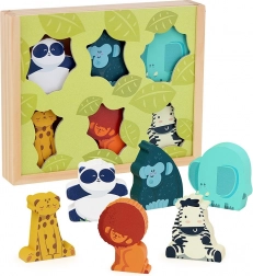 Vilac træfigurer fra junglen