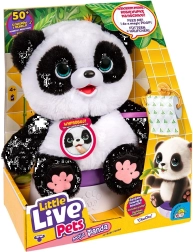 Interaktiv plysbjørn panda Little Live Pets Min Panda ChuChu