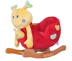 Gyngende legetøj til børn Emily med melodi og baby