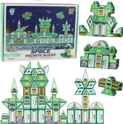 Magnetisk byggeklodser Kosmos Station 4D 172 dele