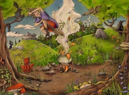 Ravensburger puslespil heks 500 brikker